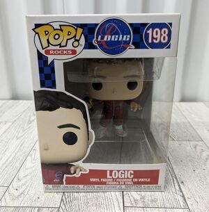 Funko Pop 198 Rocks Logic Figure with Red Outfit